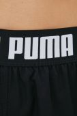 Шорти для тренувань Puma 521806 жіночі колір чорний однотонні висока посадка