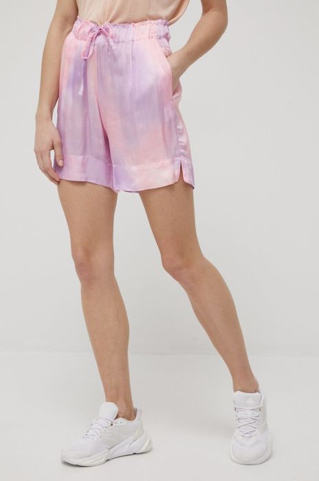 Шорти Deha жіночі візерунок висока посадка колір барвистий