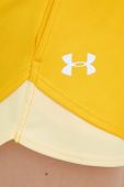 Шорти для тренувань Under Armour Play Up 3.0 1344552. жіночі колір помаранчевий з принтом середня посадка 1344552.-028