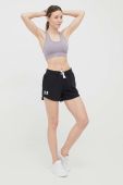 Шорти Under Armour Rival 1369858 жіночі колір чорний однотонні середня посадка 1369858-001