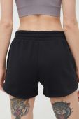 Шорти Under Armour Rival 1369858 жіночі колір чорний однотонні середня посадка 1369858-001