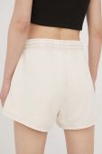 Шорти Champion 114944 жіночі колір бежевий з аплікацією висока посадка 114944-BS028