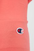 Шорти Champion Champion X Smiley 115938 жіночі колір рожевий з принтом висока посадка