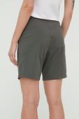 Шорти outdoor Houdini Wadi жіночі колір зелений однотонні середня посадка