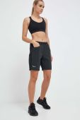 Шорти outdoor Salewa Puez 3 жіночі колір чорний візерунок середня посадка