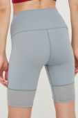 Шорти для тренувань P.E Nation Full Count жіночі колір сірий однотонні висока посадка