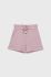 Дитячі бавовняні шорти United Colors of Benetton колір рожевий однотонні регульована талія (2333439)