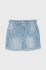 Дитячі джинсові шорти Name it візерунок регульована талія колір блакитний