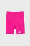 Дитячі шорти The North Face колір рожевий з принтом (2129901)