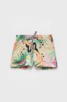 Дитячі бавовняні шорти Femi Stories Missy візерунок регульована талія колір барвистий