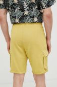 Бавовняні шорти Only & Sons чоловічі колір жовтий