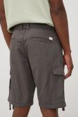 Бавовняні шорти Jack & Jones чоловічі колір сірий