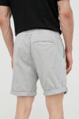 Бавовняні шорти Tom Tailor чоловічі колір сірий