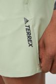 Шорти outdoor adidas TERREX Liteflex H51496 чоловічі колір зелений