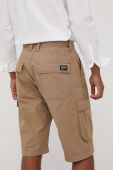 Бавовняні шорти Dr. Denim чоловічі колір бежевий