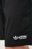 Бавовняні шорти adidas Originals HT1652 чоловічі колір чорний HT1652-BLACK