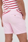 Бавовняні шорти Polo Ralph Lauren чоловічі колір рожевий