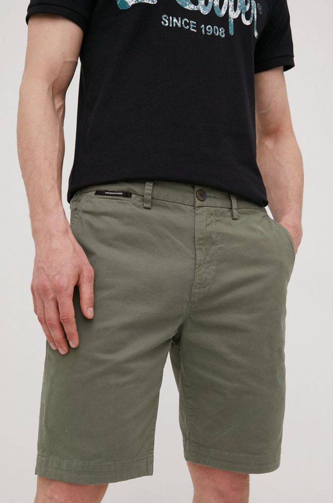 Шорти Superdry чоловічі колір зелений (2361309)