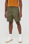 Бавовняні шорти G-Star Raw чоловічі колір зелений