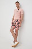 Шорти BOSS Boss Casual чоловічі колір рожевий
