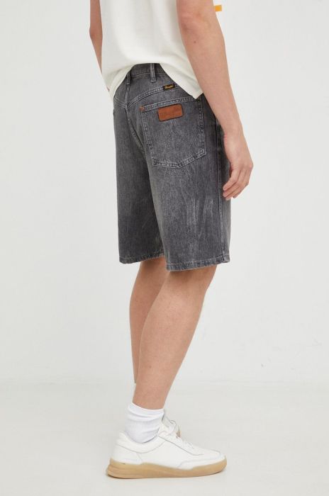 Джинсові шорти Wrangler чоловічі колір сірий