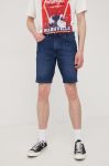 Джинсові шорти Wrangler чоловічі колір синій (2290084)