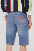 Джинсові шорти Wrangler чоловічі колір блакитний (2312761)