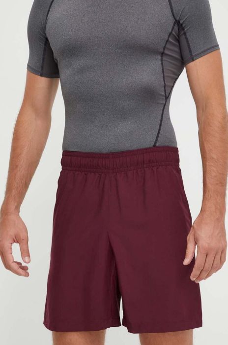 Шорти для тренувань Under Armour чоловічі колір бордовий