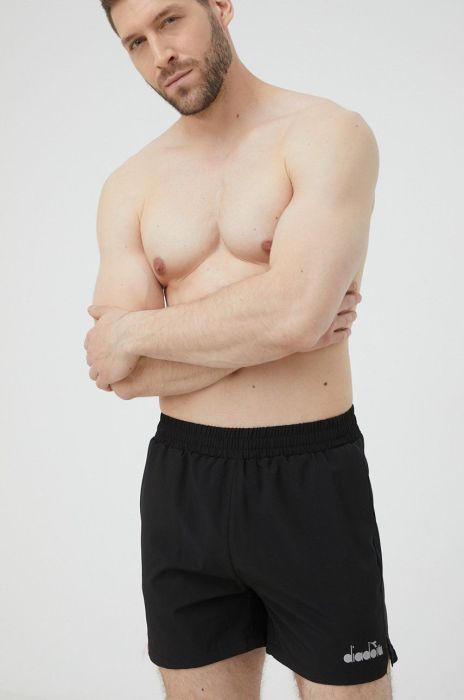 Шорти для бігу Diadora чоловічі колір чорний