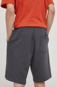 Бавовняні шорти Mustang Jim Sweat Sl Shorts чоловічі колір сірий