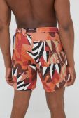 Купальні шорти Deus Ex Machina колір помаранчевий
