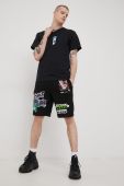 Шорти HUF X Marvel чоловічі колір чорний