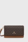 Шкіряна сумочка MICHAEL Michael Kors колір коричневий (2161801)