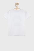 Дитяча бавовняна футболка Birba&Trybeyond колір білий з принтом (2130154)
