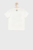Дитяча бавовняна футболка Birba&Trybeyond колір білий з принтом (2204080)