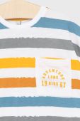 Дитяча бавовняна футболка Birba&Trybeyond візерунок колір барвистий