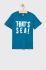 Дитяча бавовняна футболка Birba&Trybeyond з принтом колір блакитний (2348802)