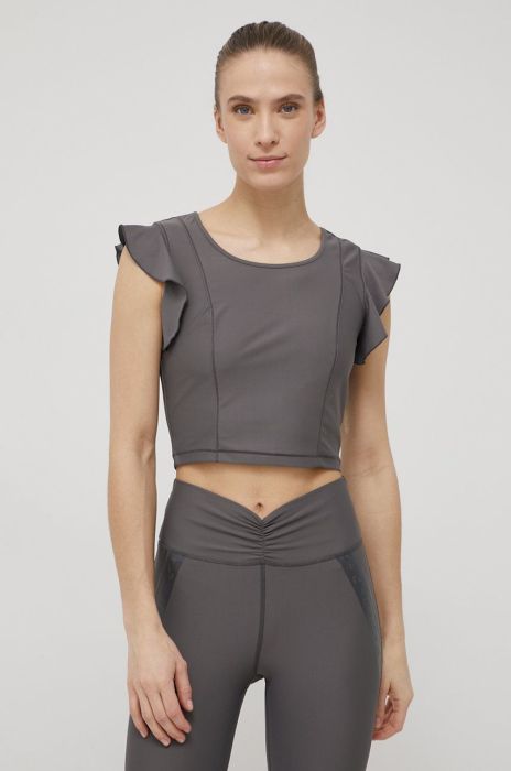Топ для тренувань Only Play колір сірий (2161829)