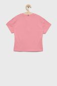 Дитяча футболка Tommy Hilfiger колір рожевий (2160018)