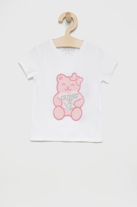 Дитяча футболка Guess колір білий (1941702)