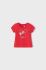 Дитяча бавовняна футболка Mayoral колір червоний (1983182)
