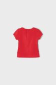 Дитяча бавовняна футболка Mayoral колір червоний (1983182)