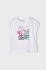 Дитяча бавовняна футболка Mayoral колір білий (1988281)