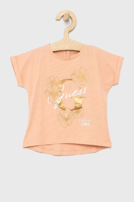 Дитяча футболка Guess колір рожевий (2066178)