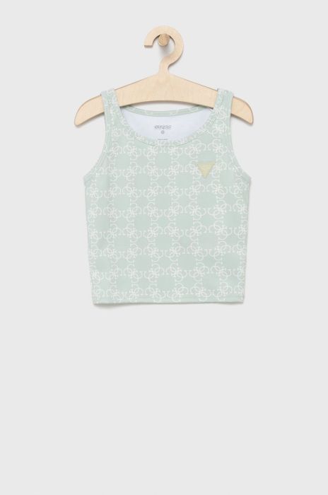 Дитячий топ Guess колір зелений (2066303)