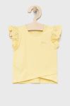 Дитяча футболка Guess колір жовтий (2075227)