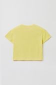 Дитяча бавовняна футболка OVS колір жовтий