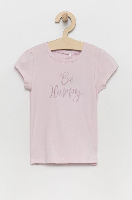 Дитяча футболка Name it колір рожевий (2422953)