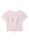 Дитяча бавовняна футболка Michael Kors колір рожевий (2185829)