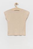 Дитяча бавовняна футболка Birba&Trybeyond колір бежевий (2348845)